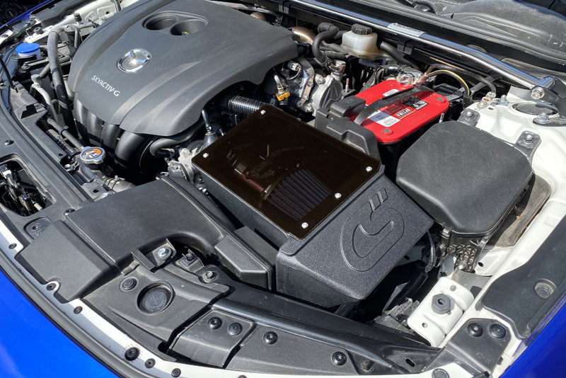 CorkSport Installed on CX30 Cold Air Box
