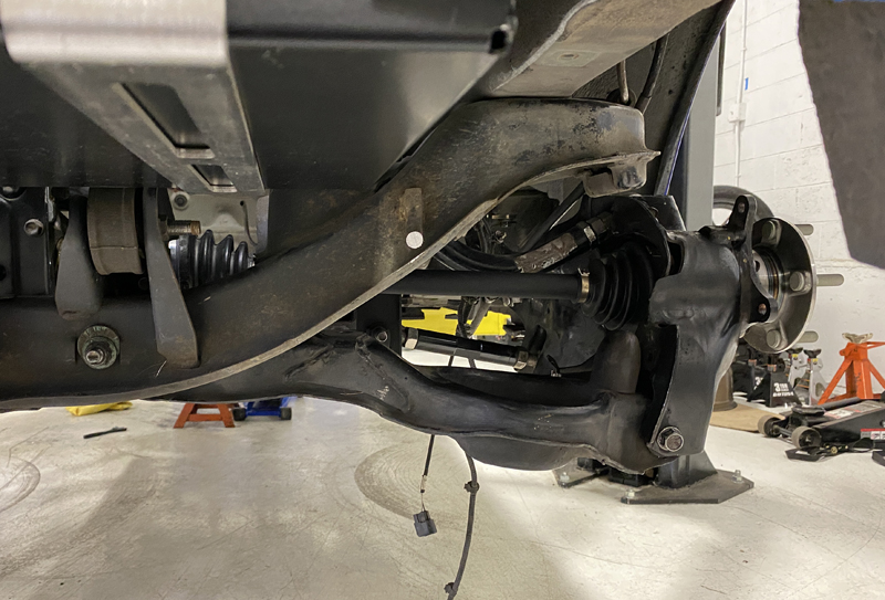 Mazdaspeed 3 Rear Axles installed